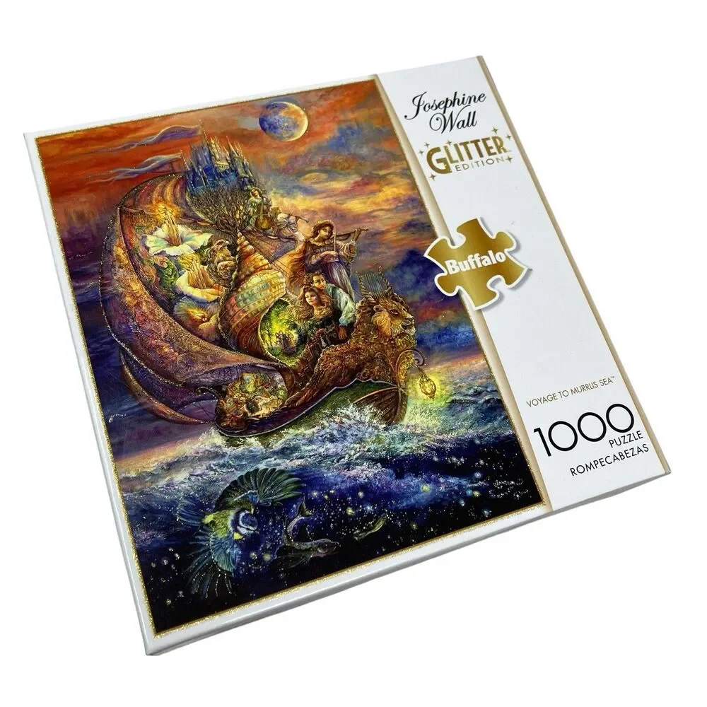 Josephine Wall Voyage to Murrlis Sea Glitter Edition 1000 Piece Buffalo  Puzzle